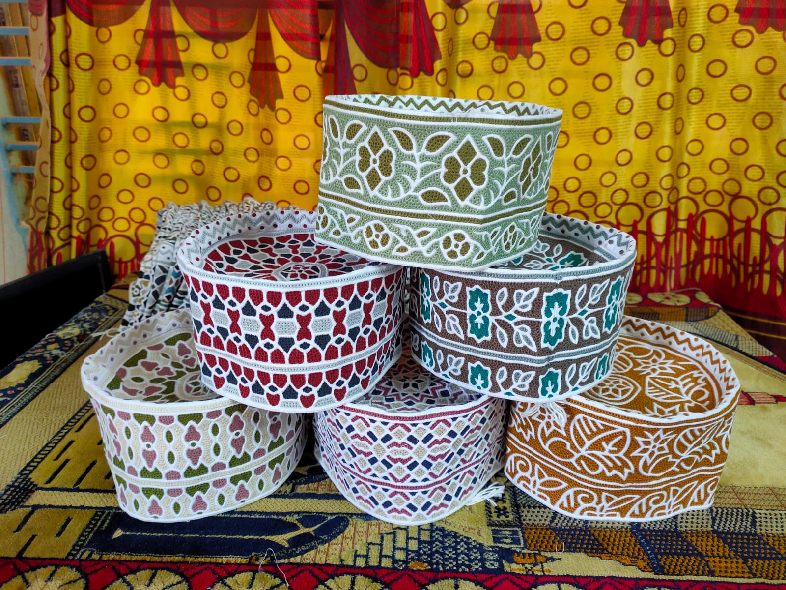 Traditional Omani Caps