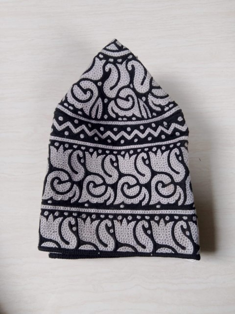 Buy Wholesale Omnai Barkati Caps , Block Fabric Prayer Caps Bulk