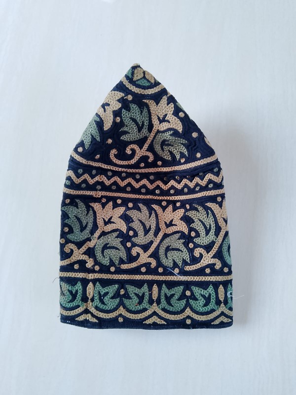 Bulk Omnai Barkati Caps , Premium Block Fabric Islamic Prayer Caps
