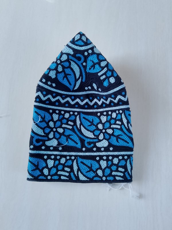 Wholesale Barkati Style Muslim Caps , Omnai Block Fabric Bulk Pack