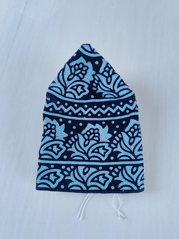 Bulk Omnai Barkati Muslim Caps , Block Fabric Head Coverings