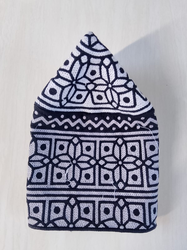 Omnai Barkati Block Fabric Caps , Muslim Prayer Caps Wholesale