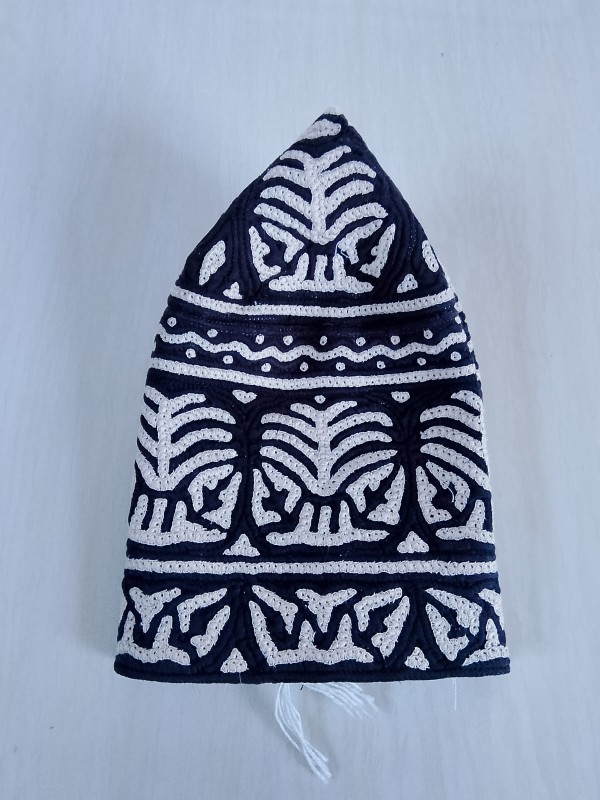 Wholesale Muslim Prayer Caps , Omnai Barkati Block Fabric Bulk