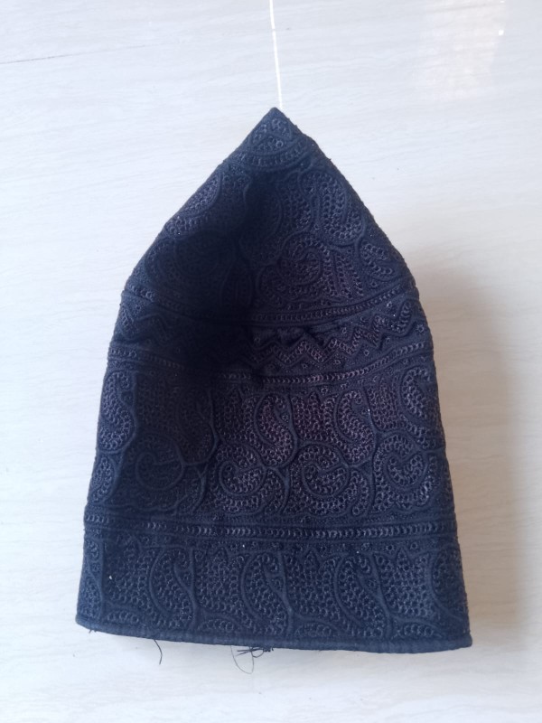 Wholesale Omnai Barkati Block Fabric Caps ,Muslim Prayer Headwear