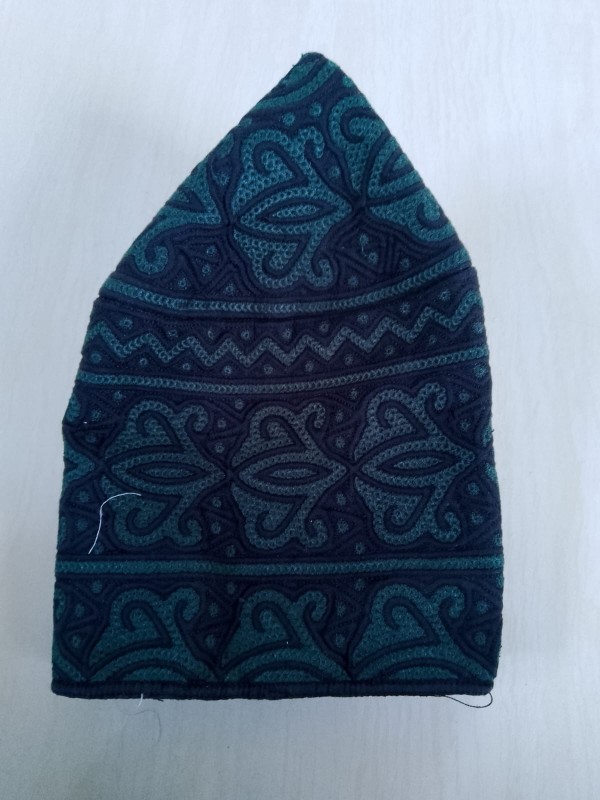 Omnai Barkati Block Fabric Caps, Bulk Muslim Prayer Hats