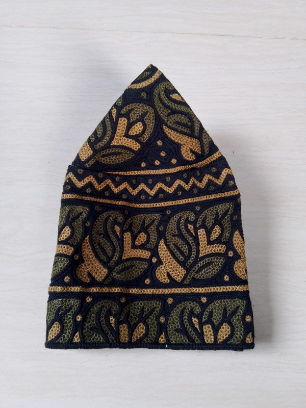 Wholesale Muslim Caps, Omnai Barkati Block Fabric Bulk Deals