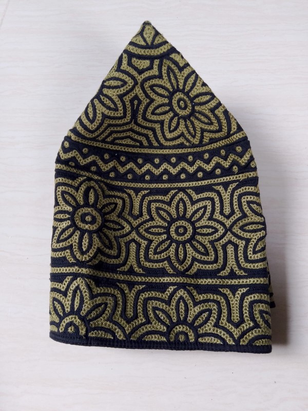 Bulk Muslim Caps , Omnai Barkati Design , Block Fabric Quality