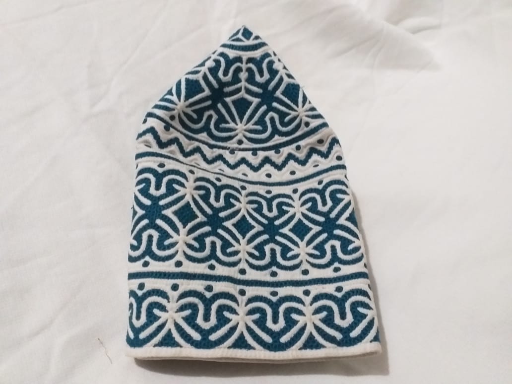 Lightweight and Durable Computer Embroidered Omani Kumma Cap