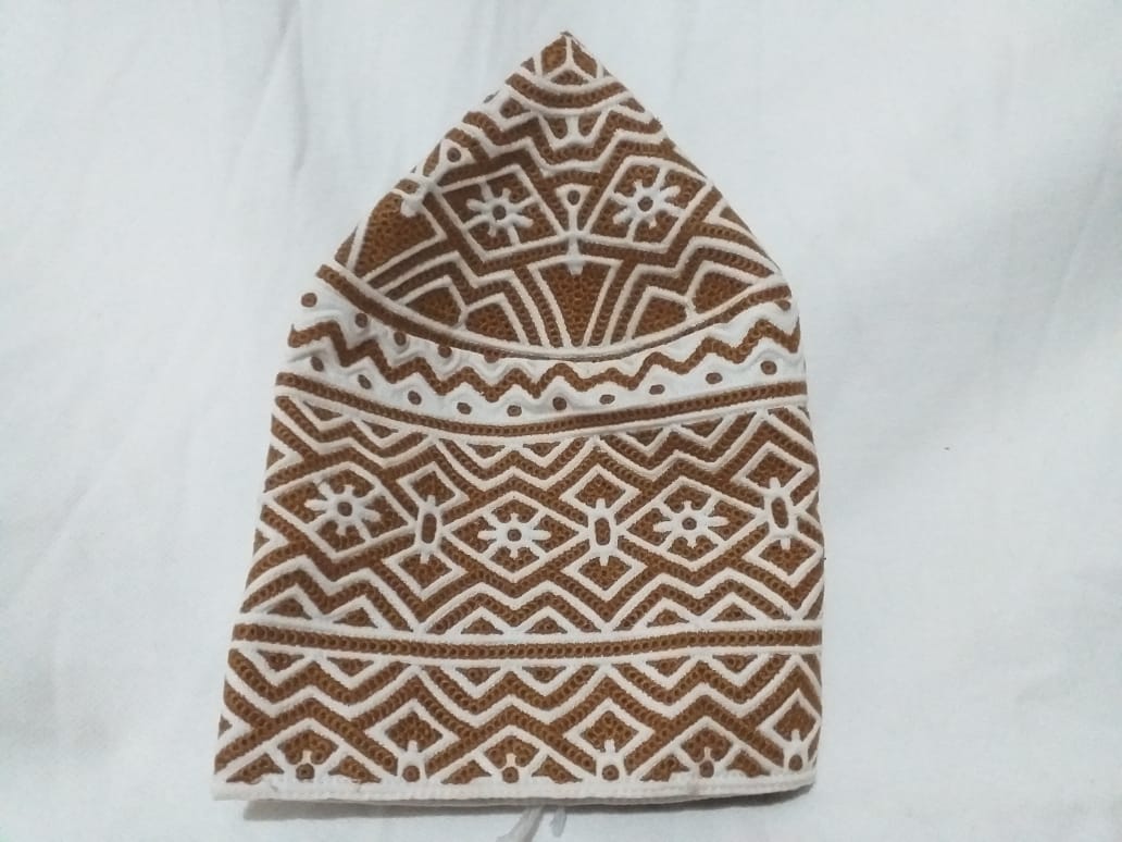 Vibrant and Comfortable Computer Embroidered Omani Kumma Cap