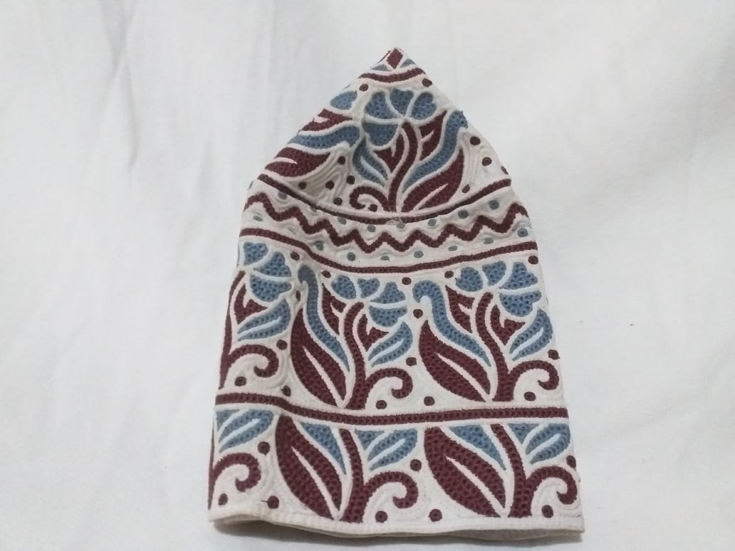 Perfect Gift: Computer Embroidered Omani Kumma Cap