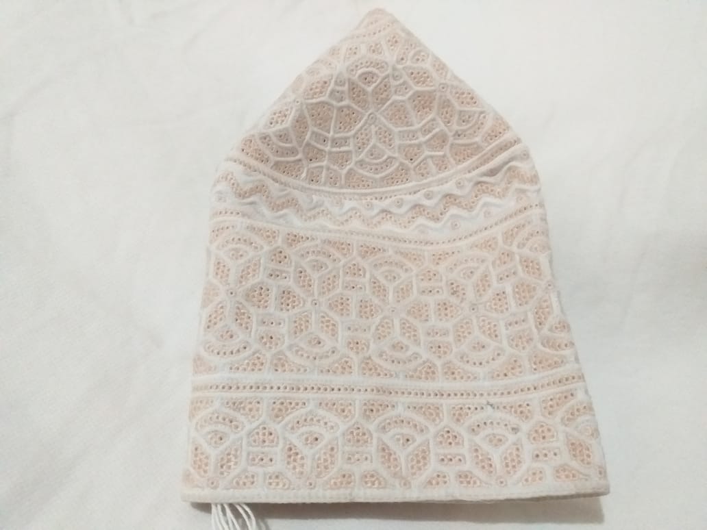 Signature Design Omani Cap with High-Detail Embroidery