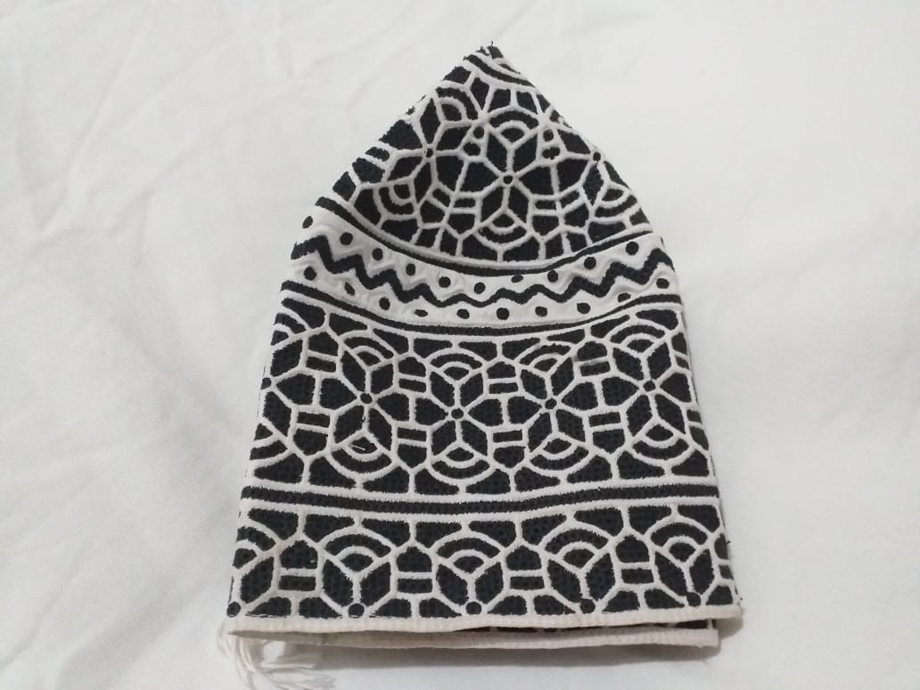 Smooth-Fit Computer Embroidered Kumma for All-Day Wear