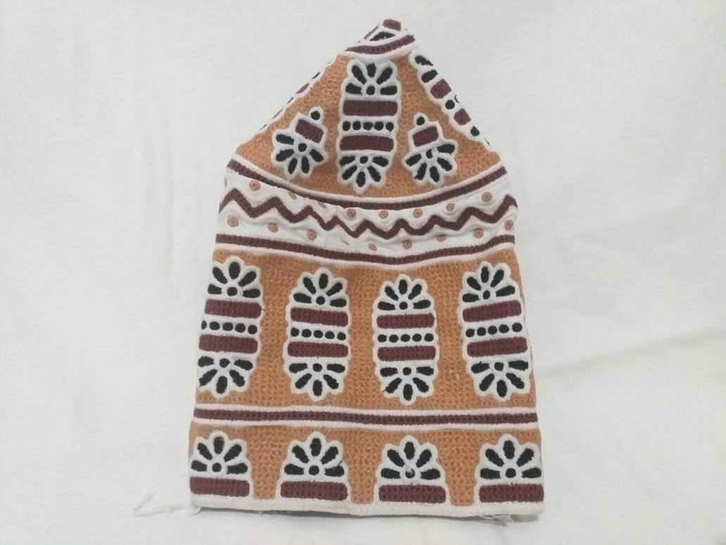 Richly Crafted Omani Kumma with Digital Embroidery