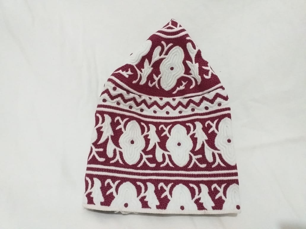 Tech-Enhanced Embroidery on Classic Omani Cap