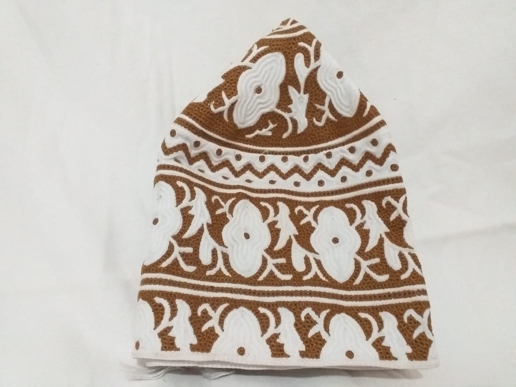 Finely Woven Omani Cap with Smart Embroidery