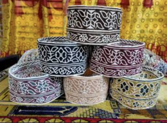 Omani Muslim Cap , Lightweight, Stylish Kumma for Men