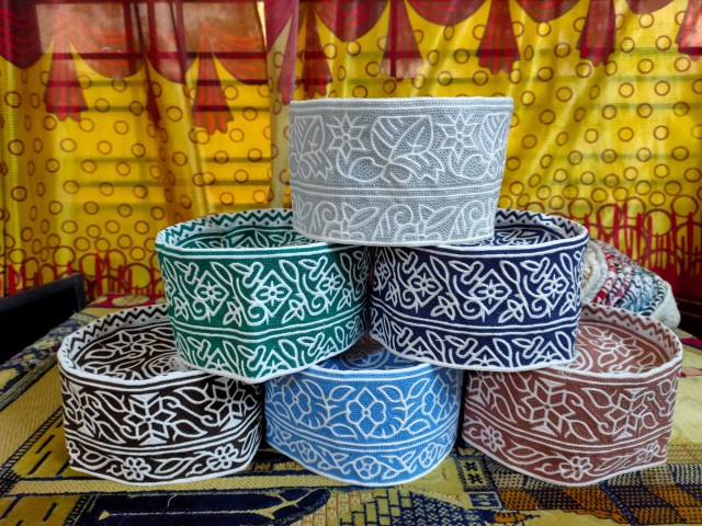 Omani Kumma Hat , Premium Stitch, Global Shippin