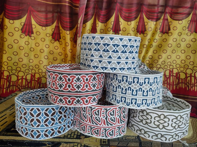 Omani Muslim Cap ,Authentic Omani Style for Men