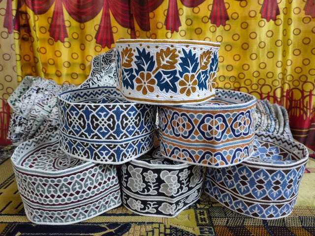 Men’s Omani Computer Cap Topi Kumma ,Elegant and Durable
