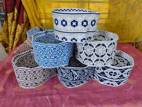 Classic Omani Cap, Breathable Kumma with Computer Embroidery