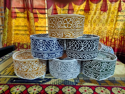 Top Quality Omani Computer Stitch Cap for Export