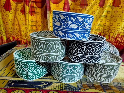 Buy Authentic Omani Cap Online, Computer Embroidered Topi