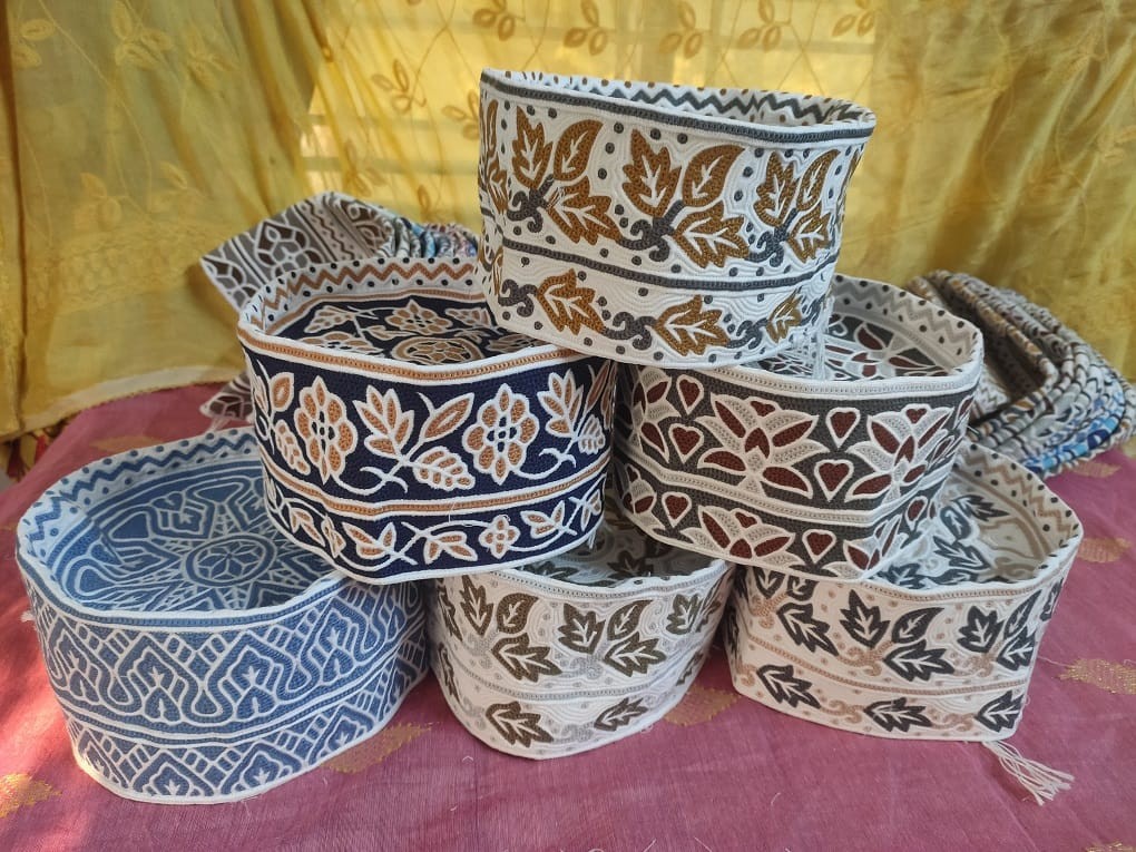 Omani Computer Topi, Soft, Lightweight, and Comfortable