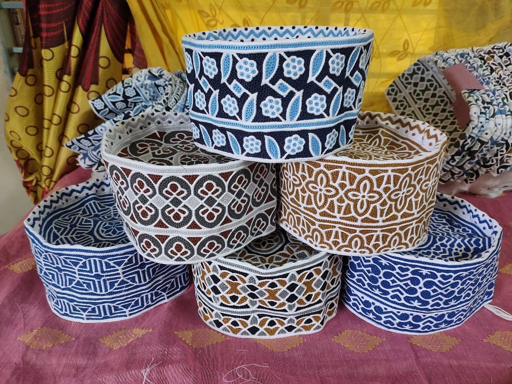 Durable Omani Computer Cap Topi Kumma for Everyday Use