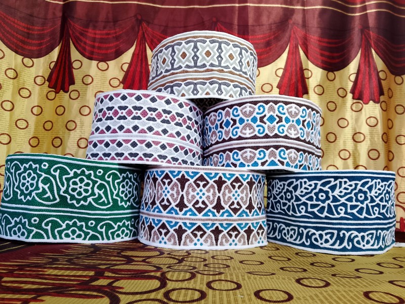 Export-Ready Omani Computer Cap Topi Kumma for Global Buyers