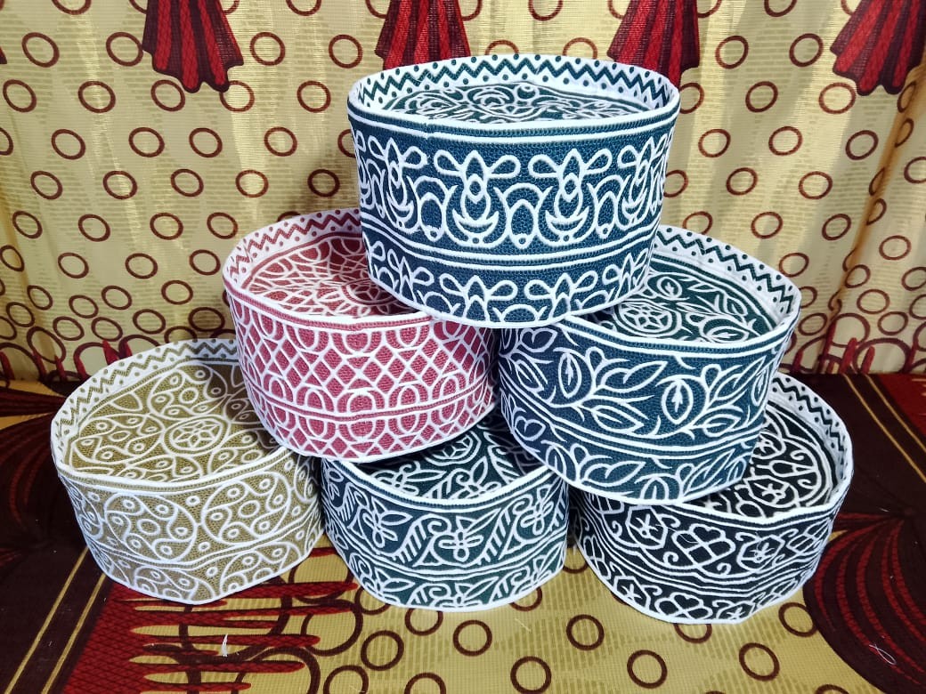 Modern Design Omani Computer Cap Topi Kumma for Young Men