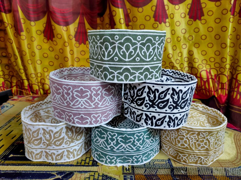Classic Omani Computer Cap Topi Kumma , Eid & Festive Wear