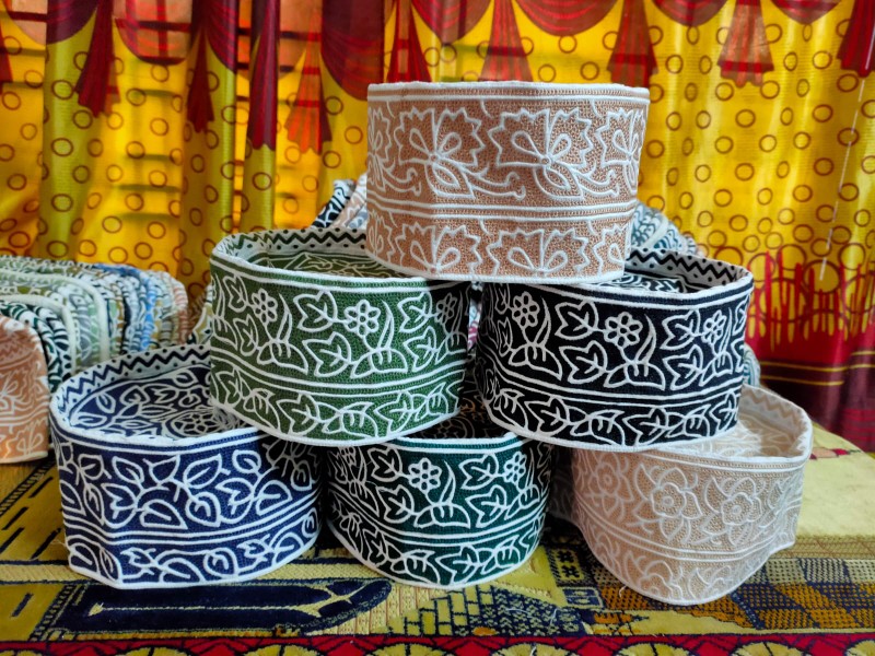 Durable Omani Computer Cap Topi Kumma for Everyday Wear