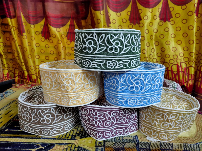 Export Quality Omani Computer Cap Topi Kumma for Global Buyers