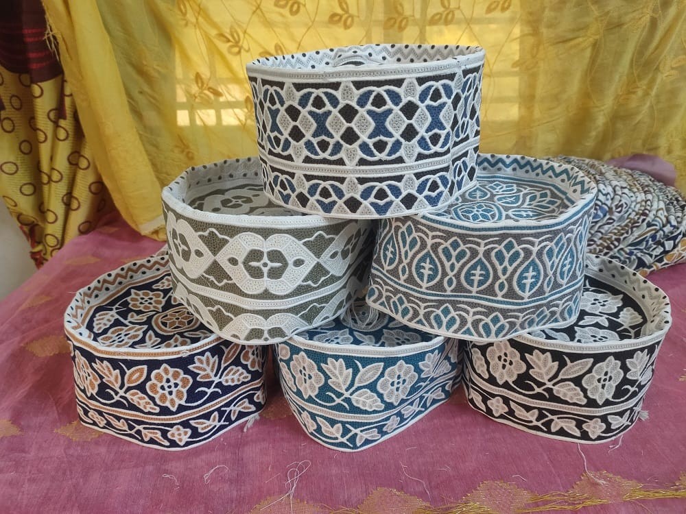 Traditional Look Omani Computer Cap Topi Kumma ,Shop Now