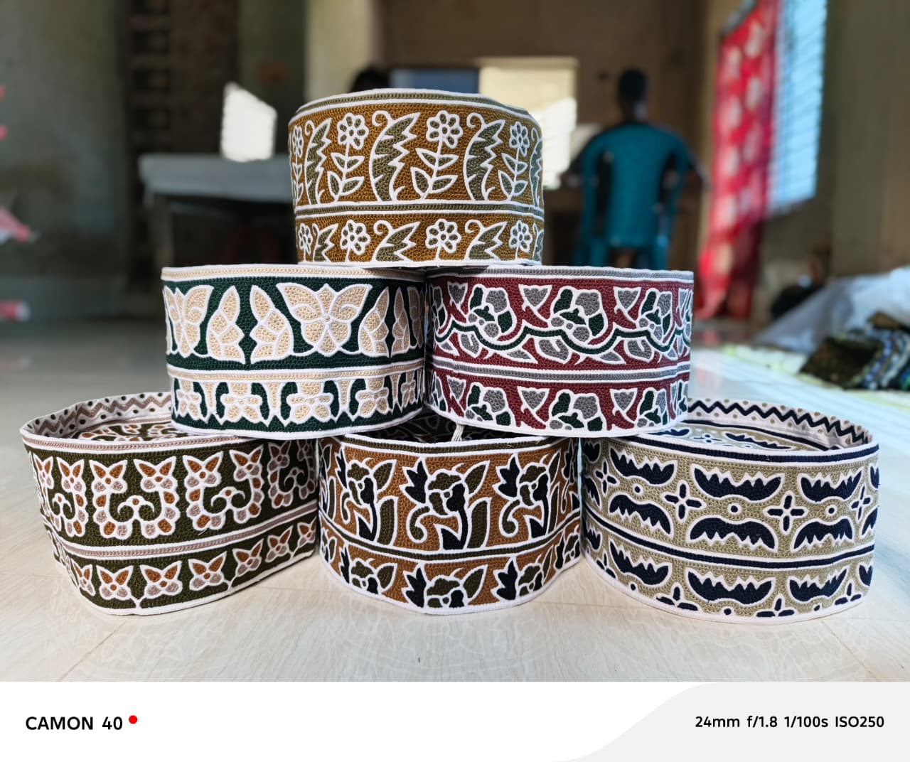 Elegant Omani Computer Khumma Indian Barkati Cap For Export Orders