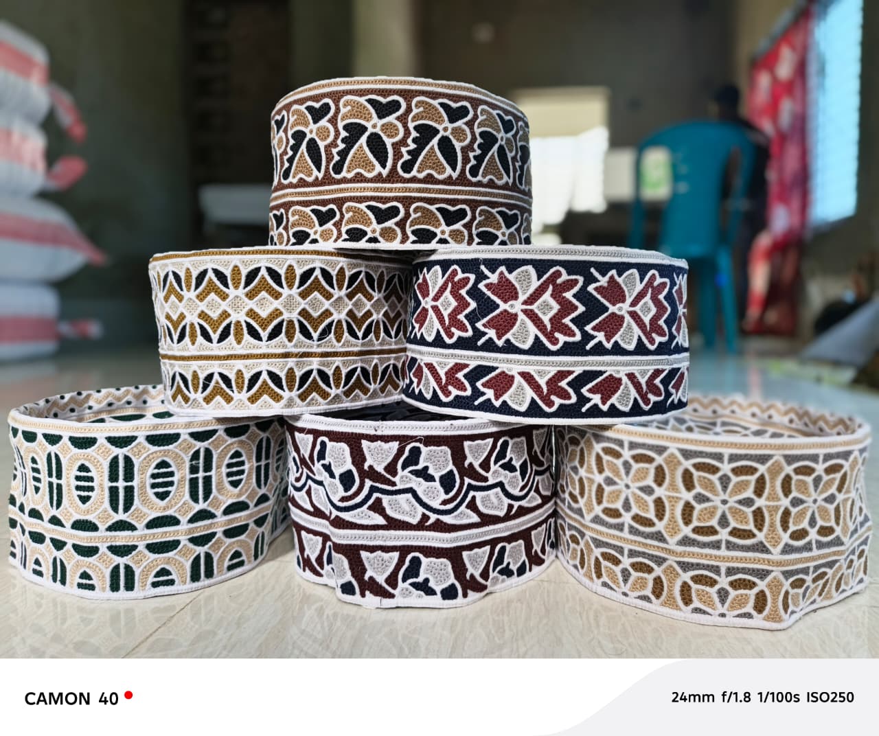 Stylish Omani Computer Khumma Indian Barkati Cap Wholesale Market