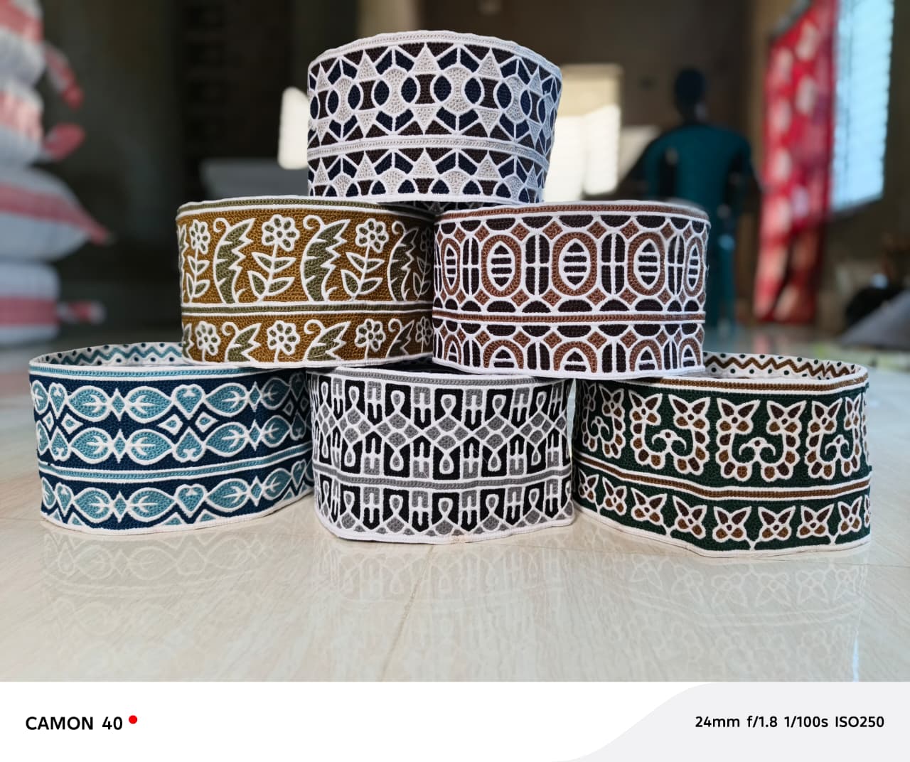 Premium Omani Computer Khumma Indian Barkati Cap For Retail Buyers