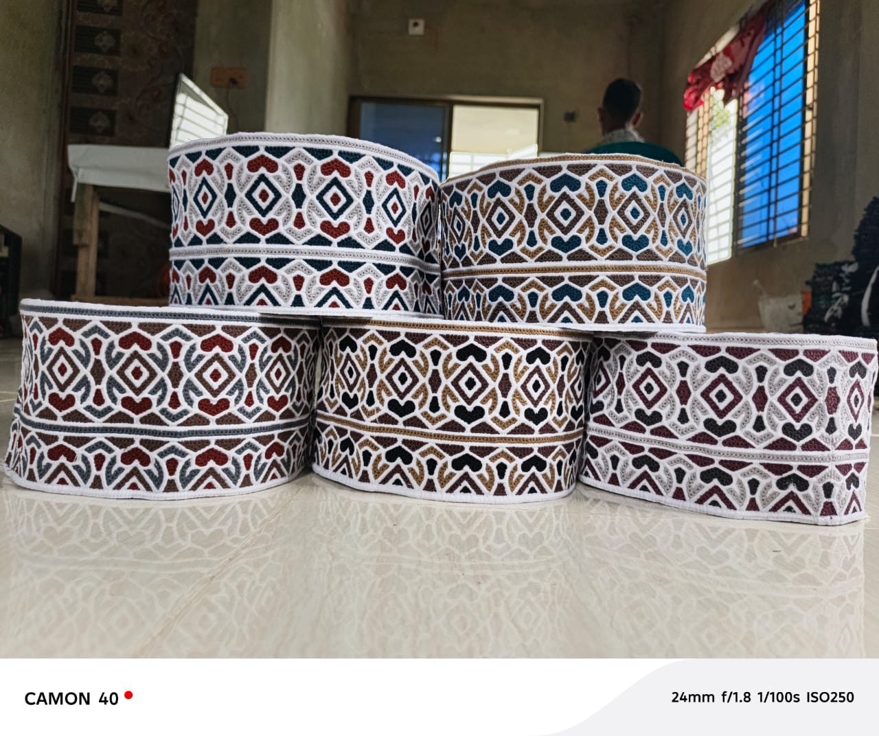 Omani Computer Khumma Indian Barkati Cap With Luxury Finish