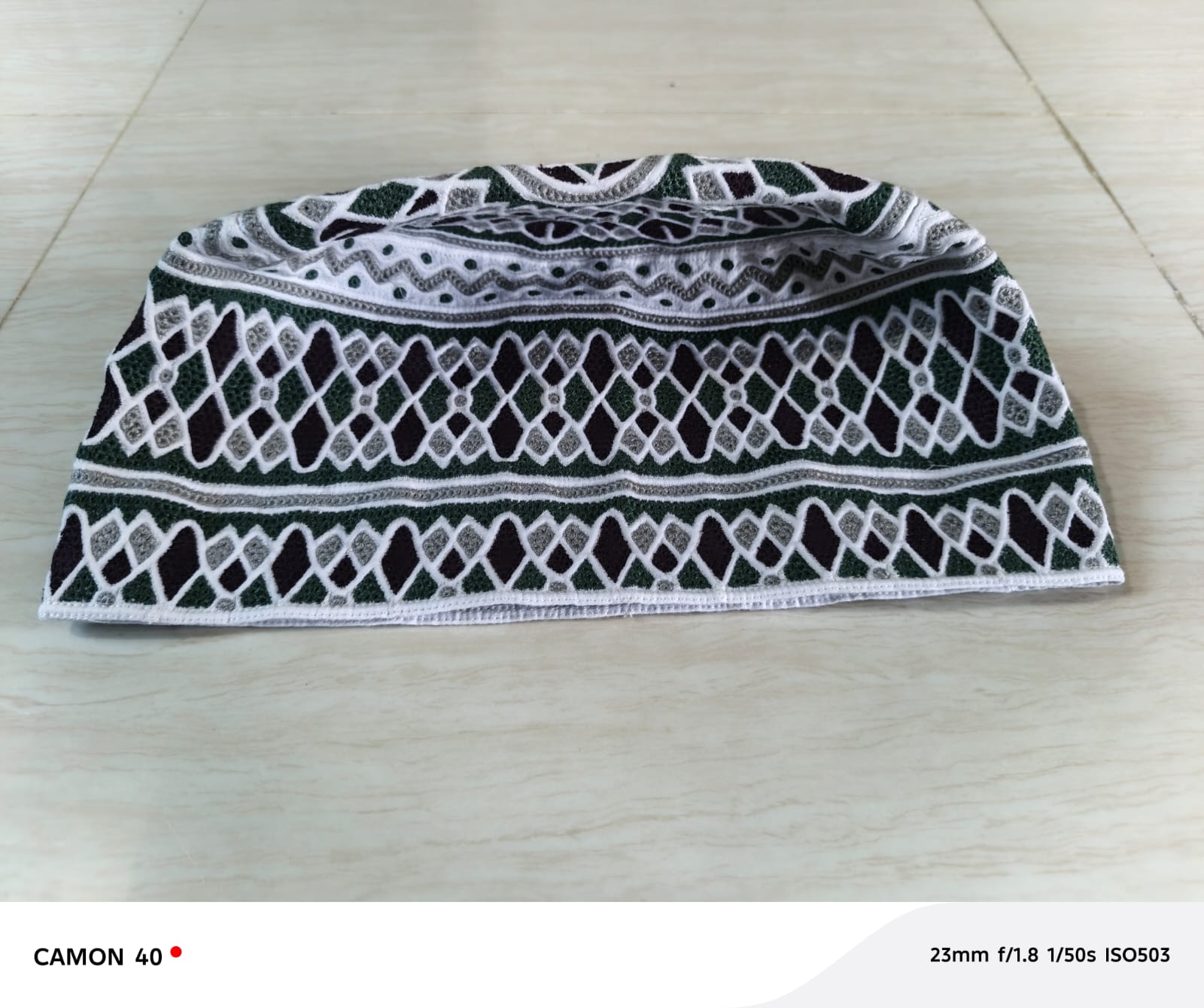 Elegant Muslim Cap