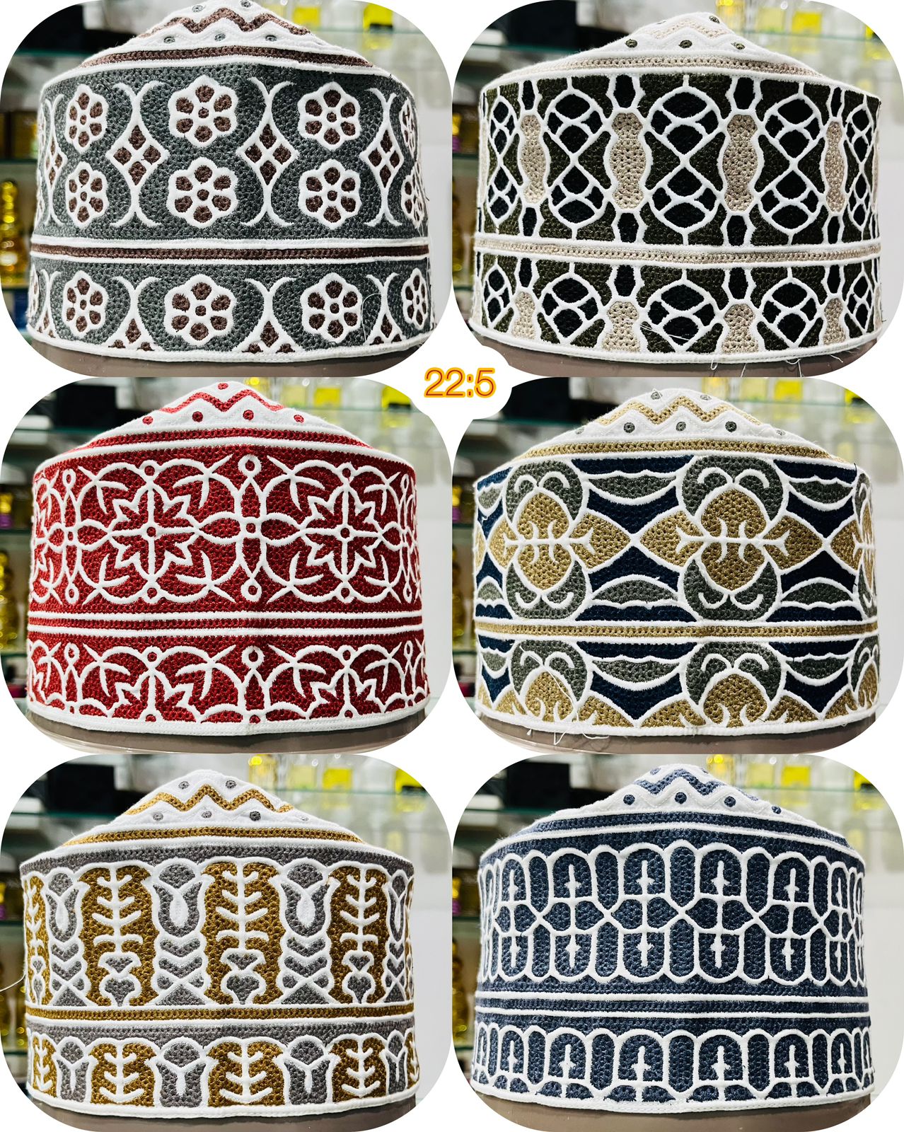 Omani Barkati Headwear