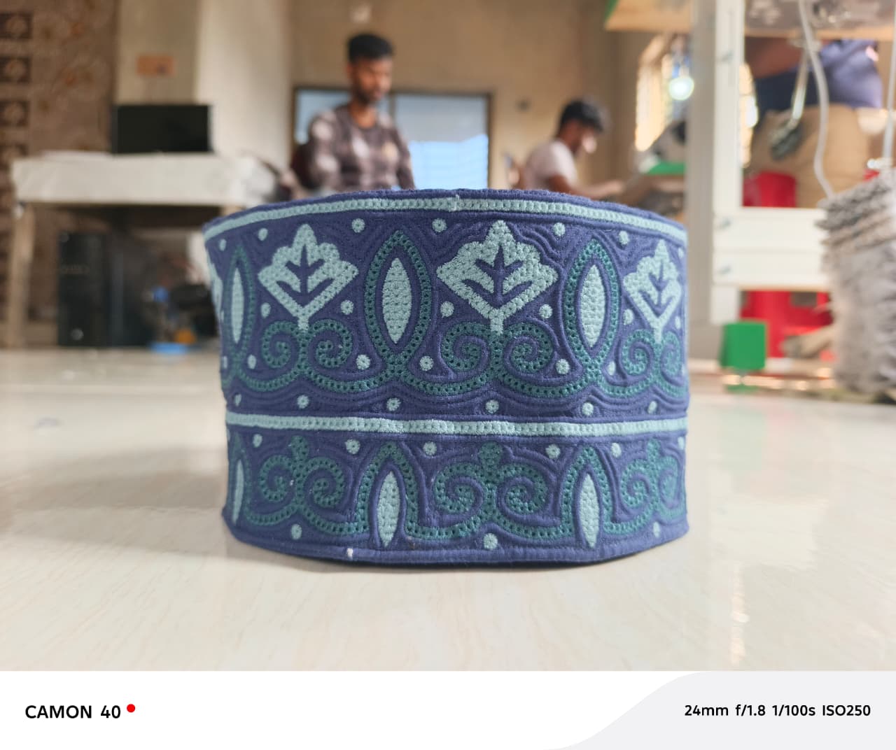 Colorful Fabric Kufi Export