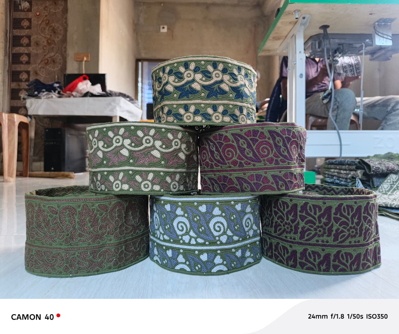 Color Blend Omani Kufi Bulk