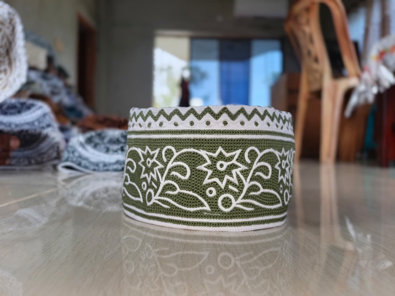 White Omani Cap for Everyday Use