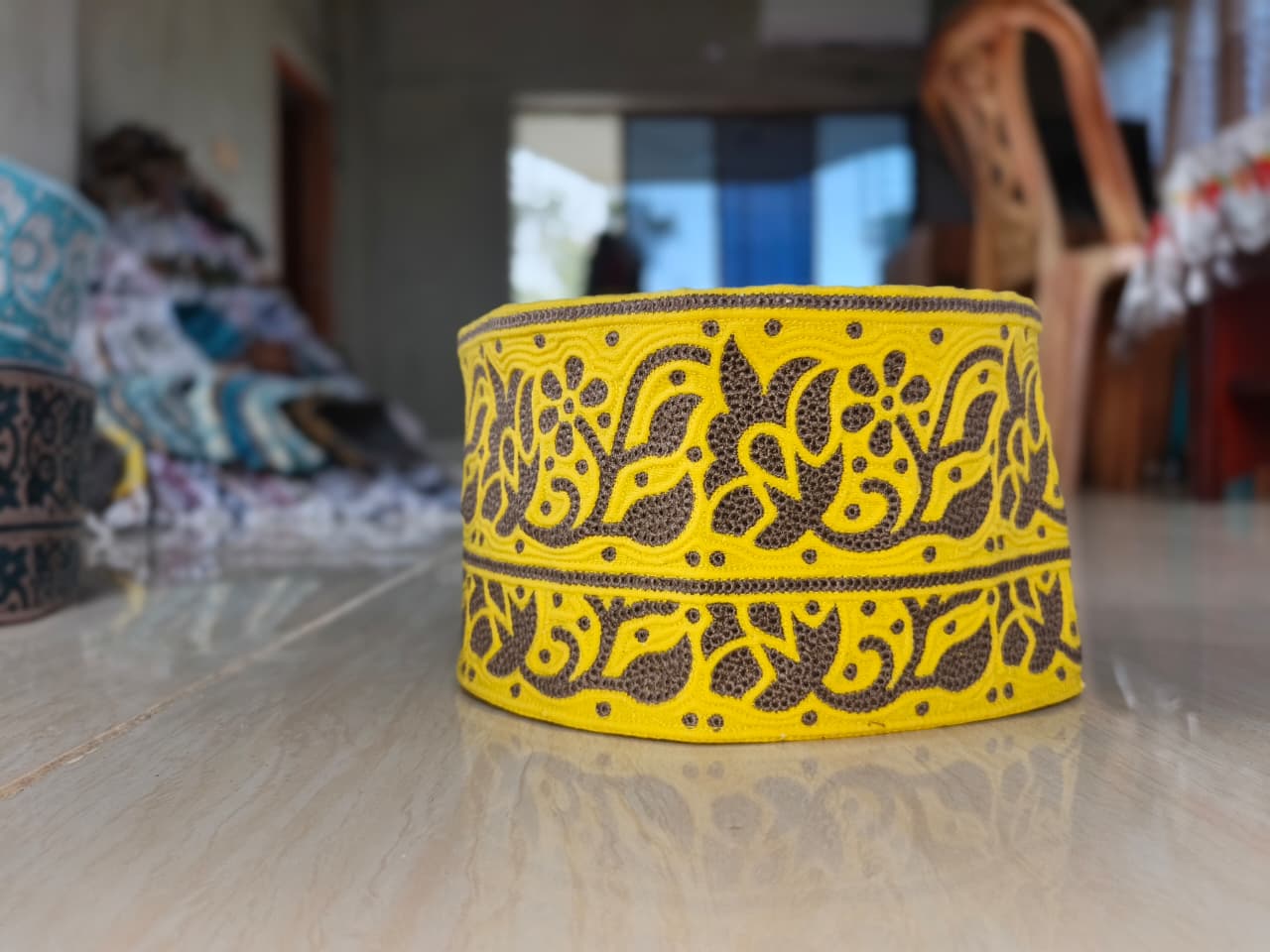 Indian Market Multy Color Omani Caps