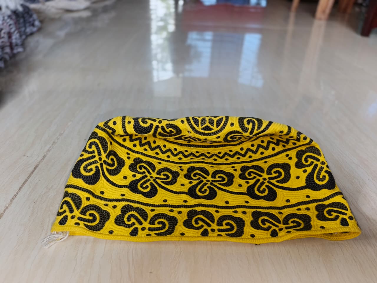 Premium Designer Fabric Khumma Cap