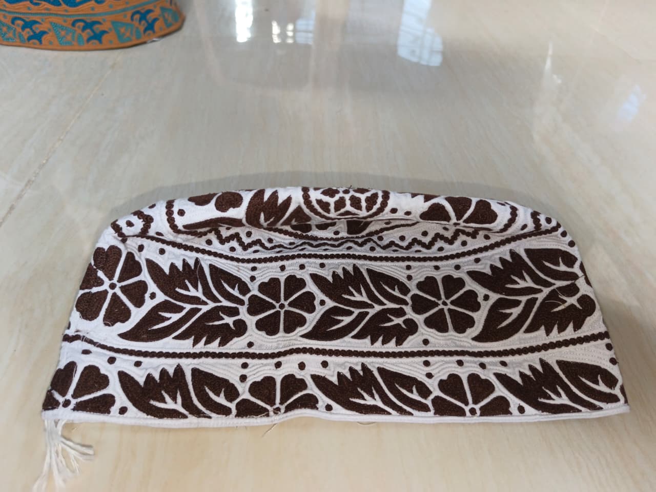 Stylish White Omani Cap Designs