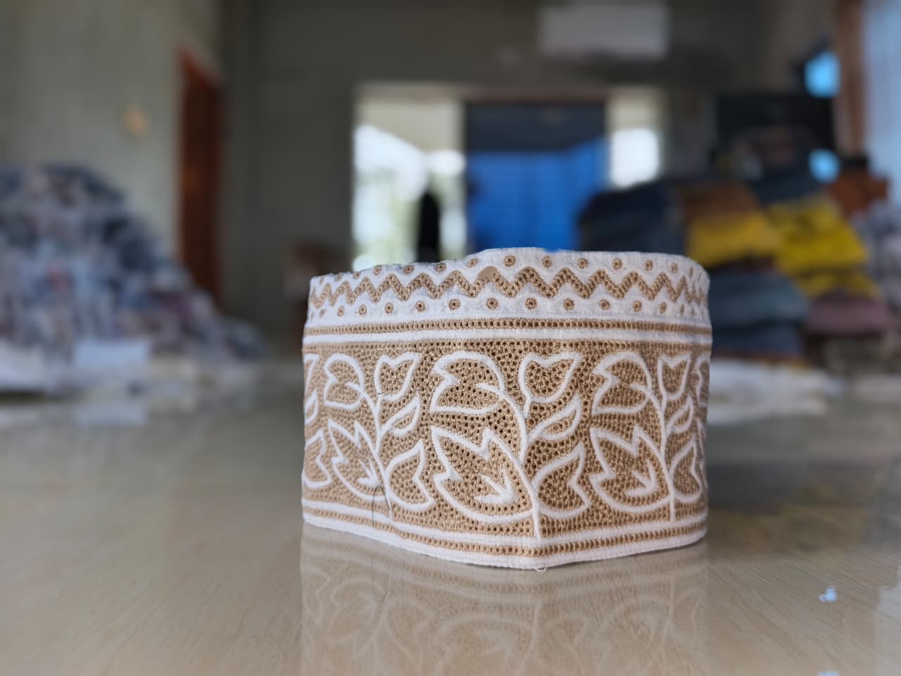 Classic Omani Kuma Cap for Daily Wear