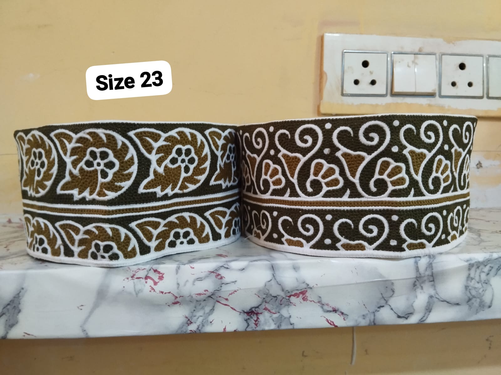 Designer Omani Computer Kumma for Islamic Fashion