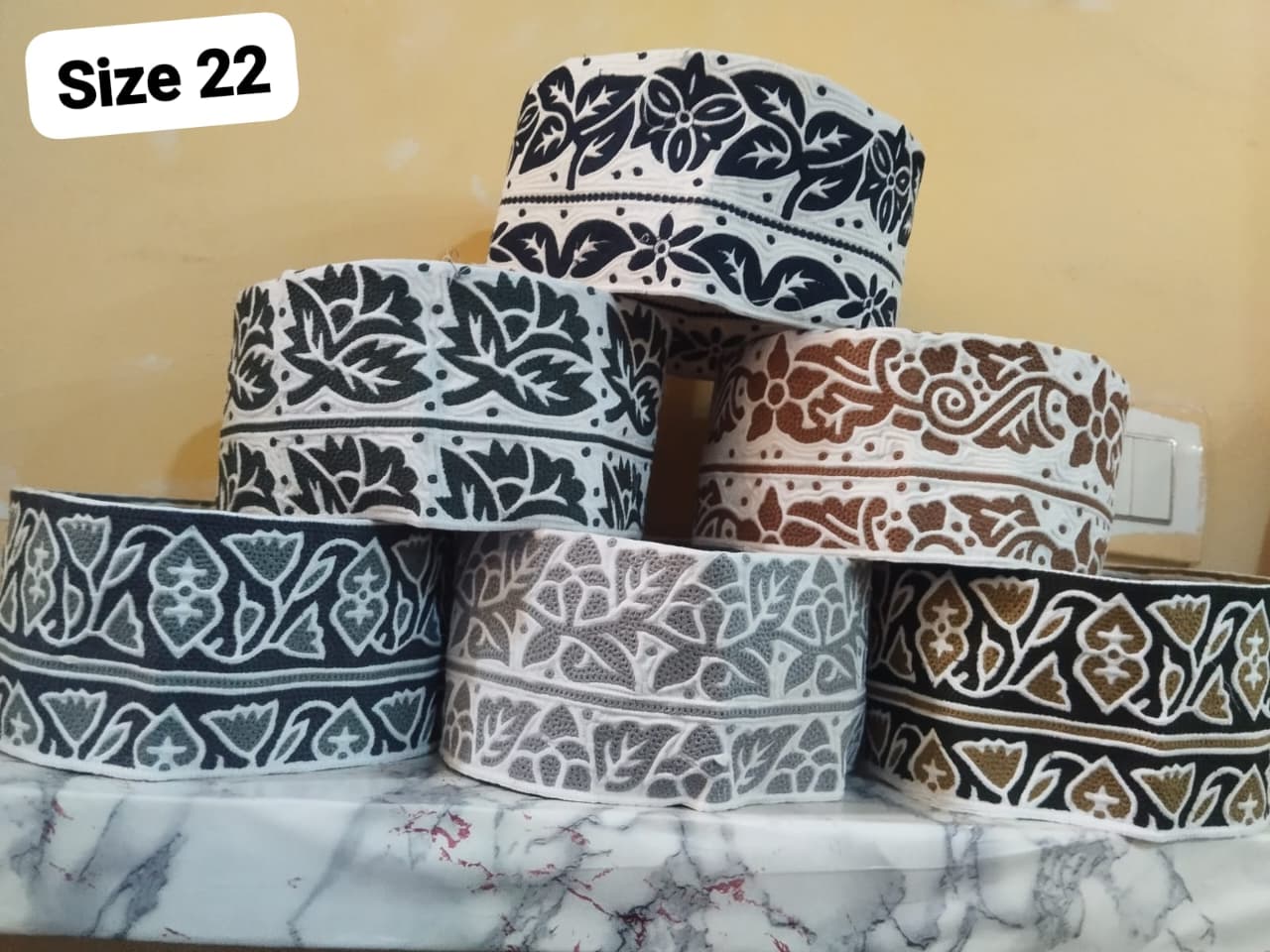 Luxury Omani Kumma Computer Embroidery Collection