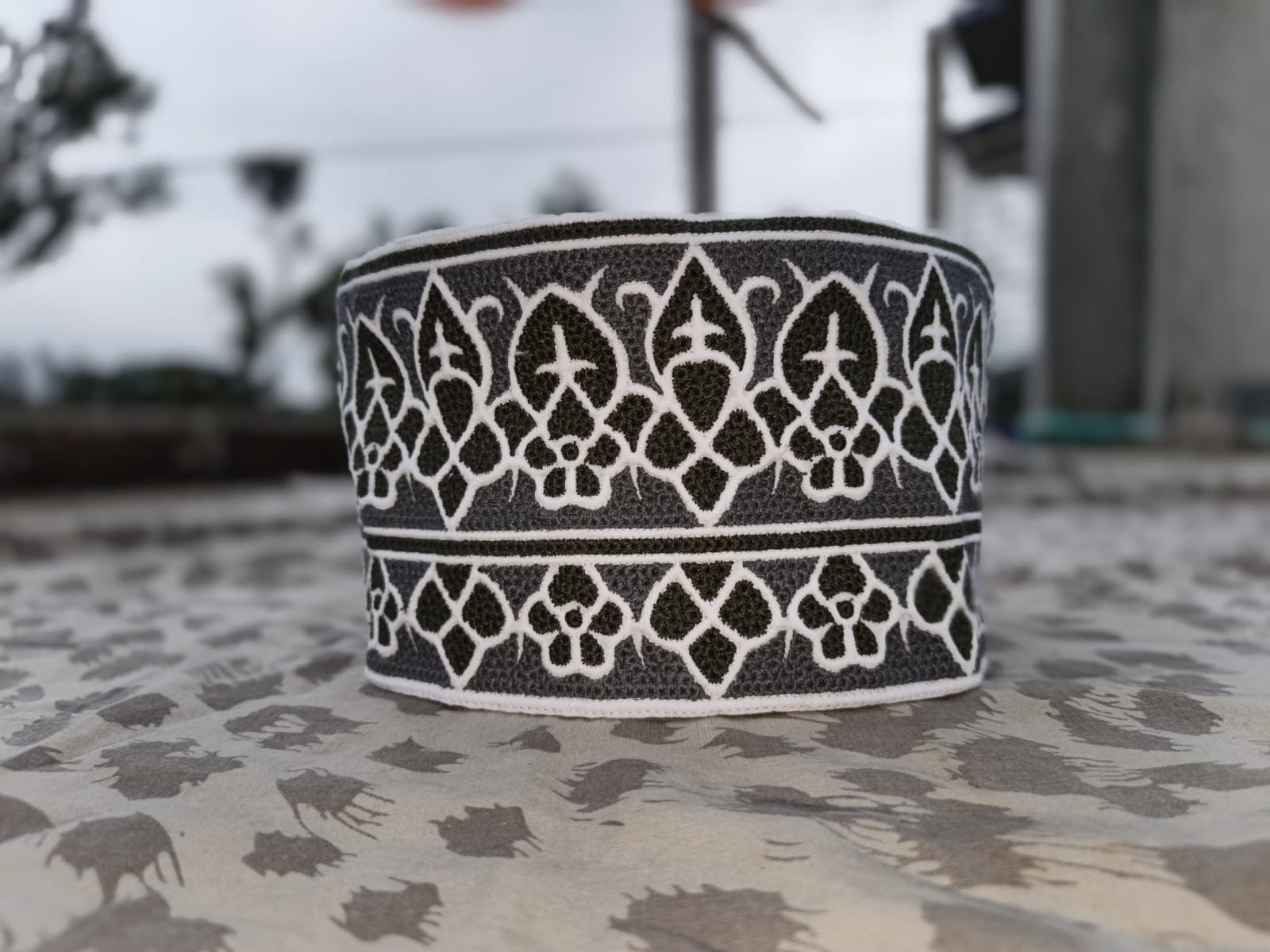 Premium Islamic Embroidered Skull Cap